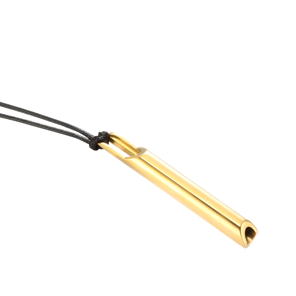 Collier sifflet de méditation yoga