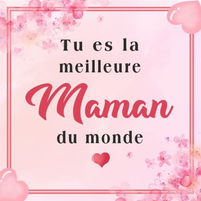 À Ma Maman - Bracelet en acier inoxydable Personnalisé avec 2 Pierres de Naissance et Texte Bracelet avec Carte Tu es la meilleure maman | Jessemade