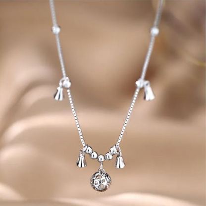 Bracelet de Cheville Argenté/Or avec Pendentifs Grelots pour Femme | Jessemade