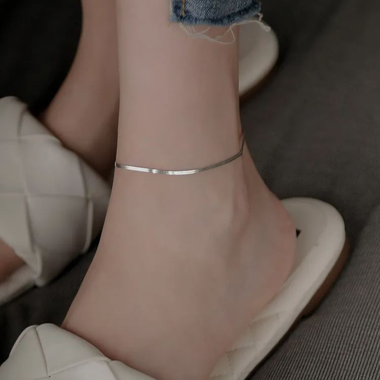 [Copy]Bracelet de Cheville Double Rang avec Perles et Symbole Infini pour Femme | Jessemade