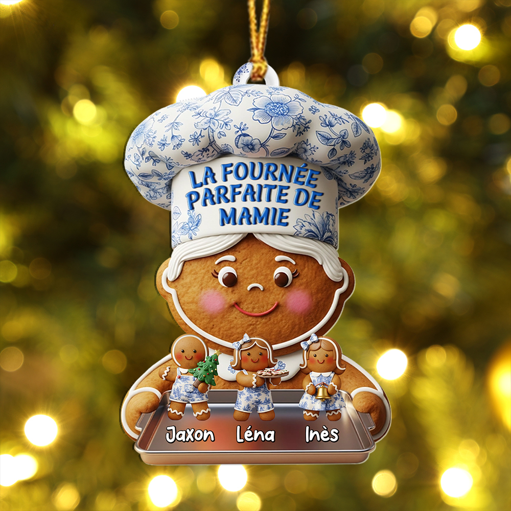 Décoration Sapin Noël en pain d'épices - La Fournée Parfaite De Mamie