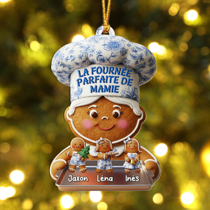 Décoration Sapin Noël en pain d'épices - La Fournée Parfaite De Mamie