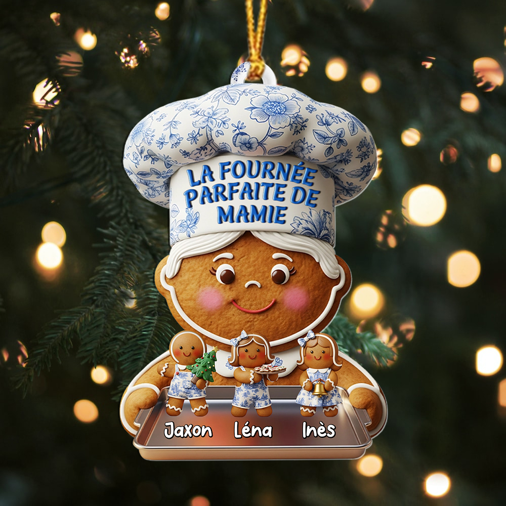 Décoration Sapin Noël en pain d'épices - La Fournée Parfaite De Mamie