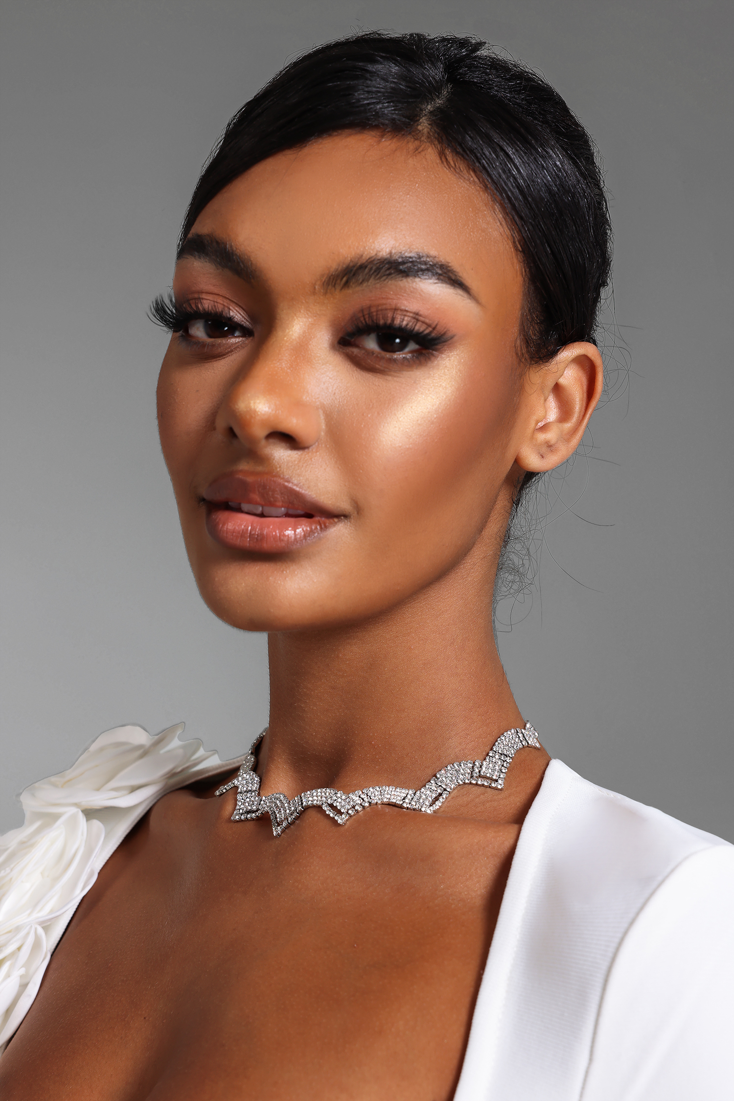 Faux Diamond Nacklace