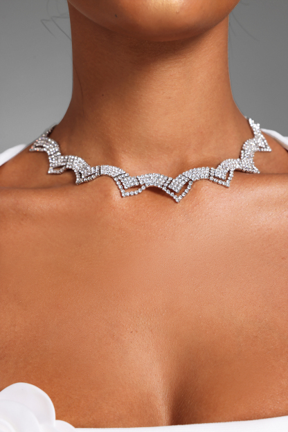 Faux Diamond Nacklace