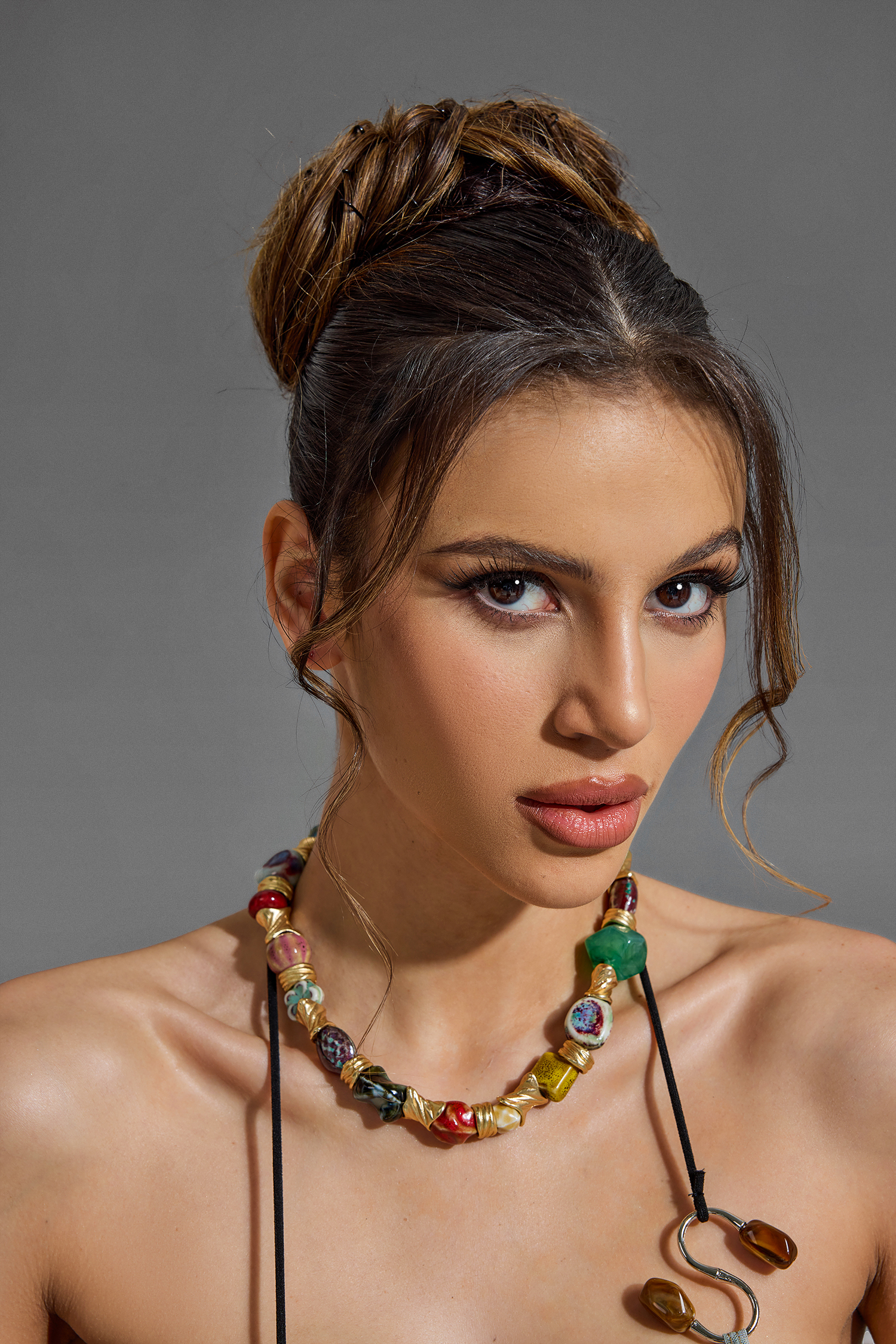 Ceramic Irregular Shape Necklace