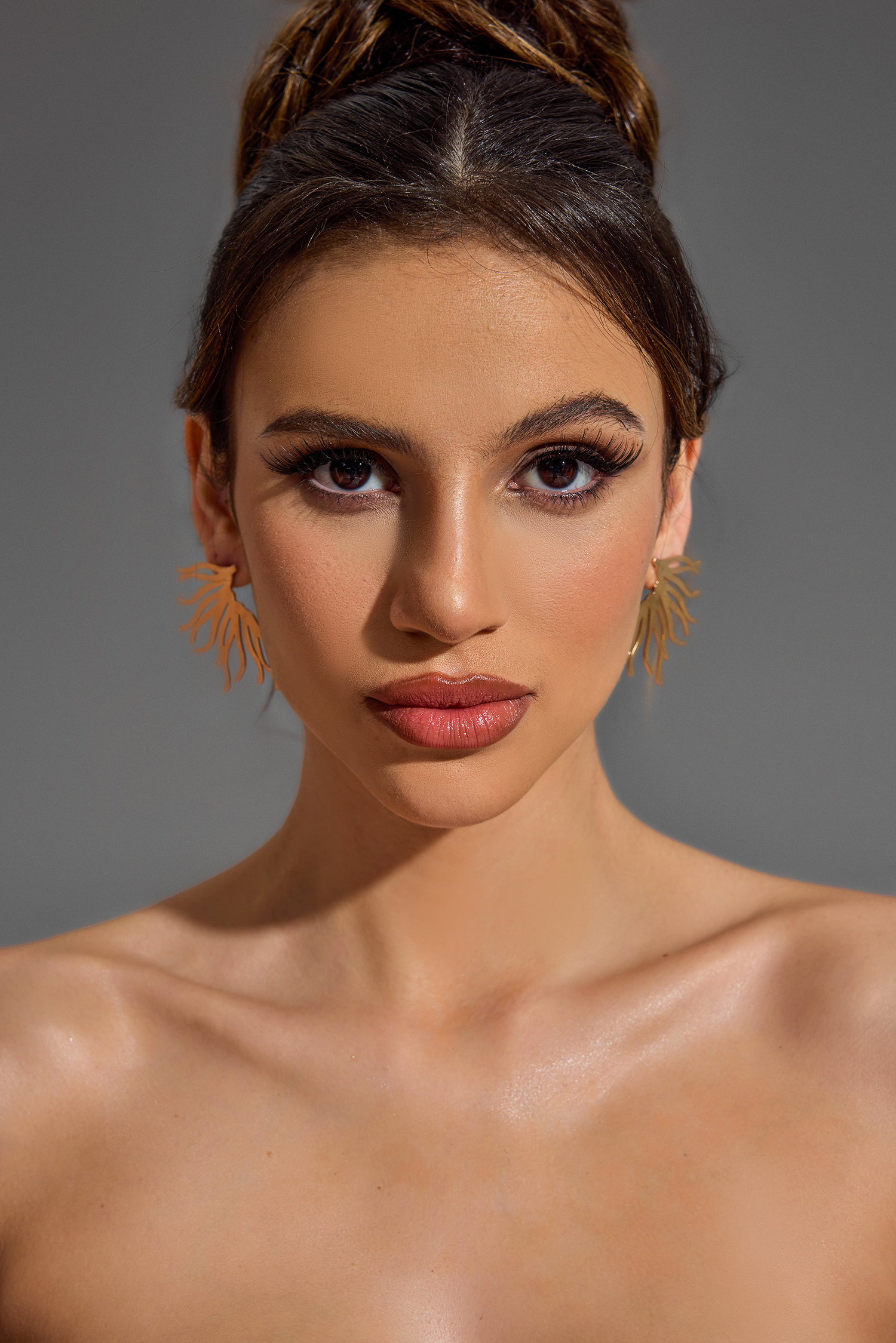 Irregular Shape Stud Earrings