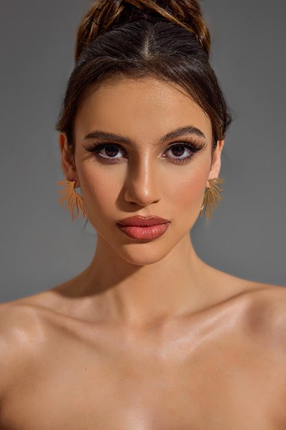 Irregular Shape Stud Earrings