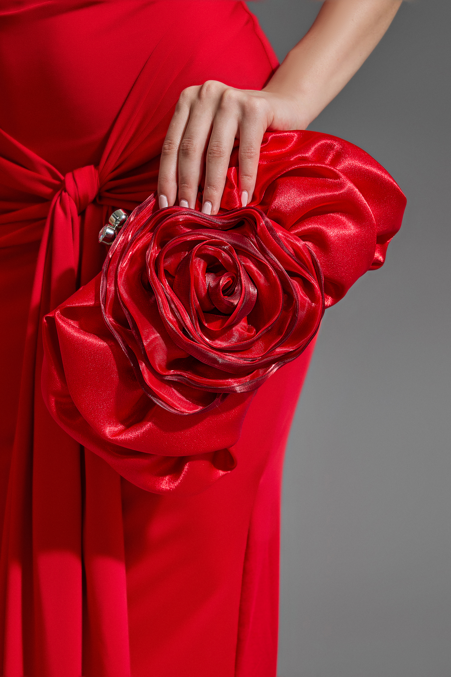 3D Flower Rhinestone Bag