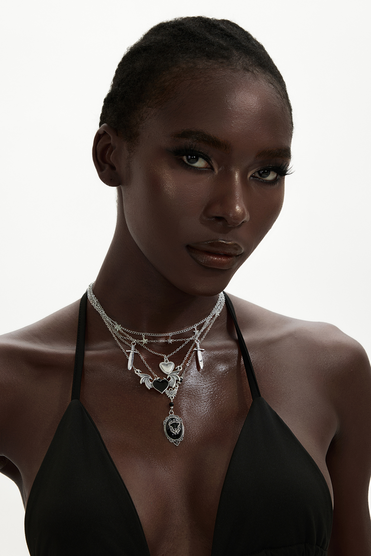 Heart Multi Layered Necklace