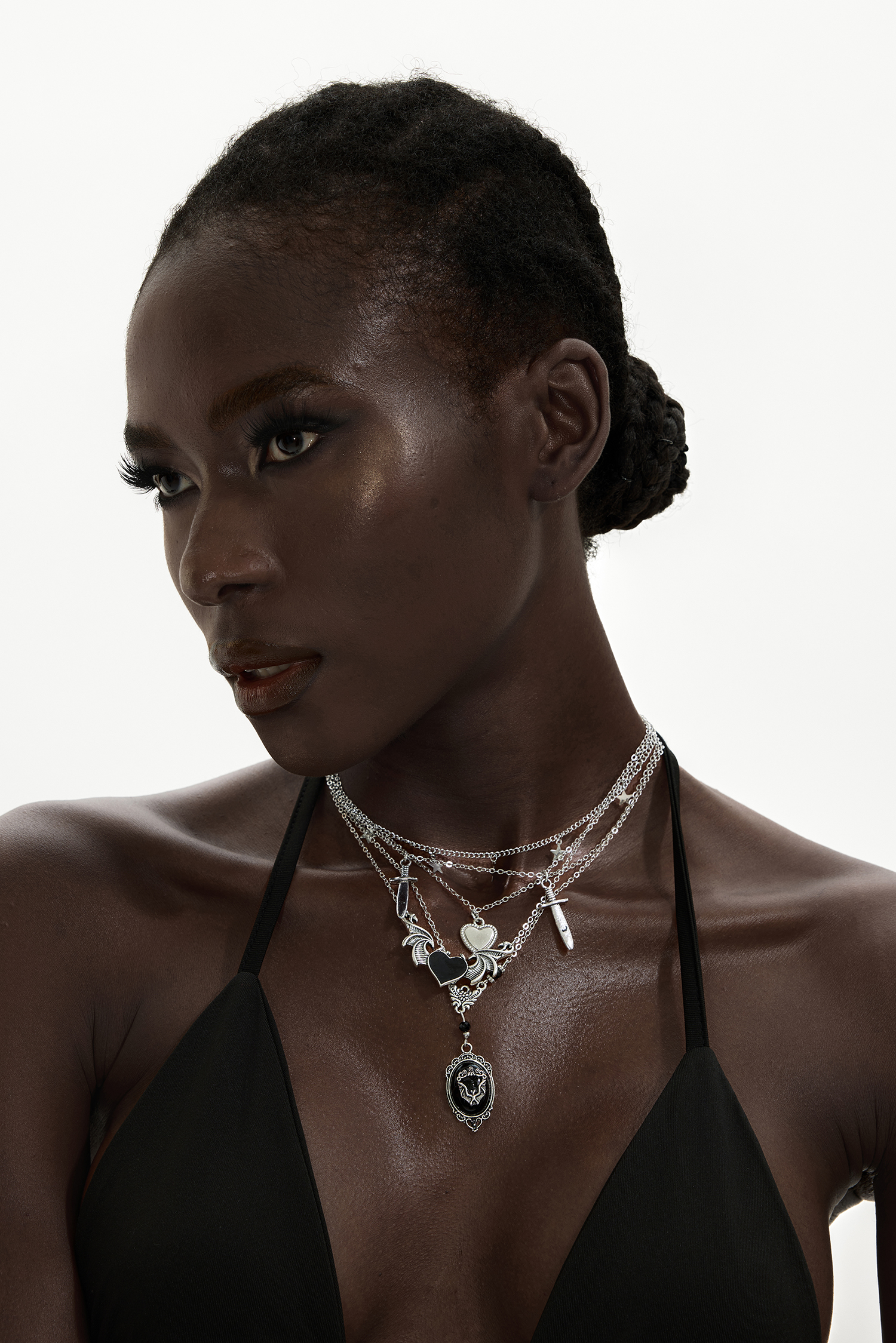 Heart Multi Layered Necklace