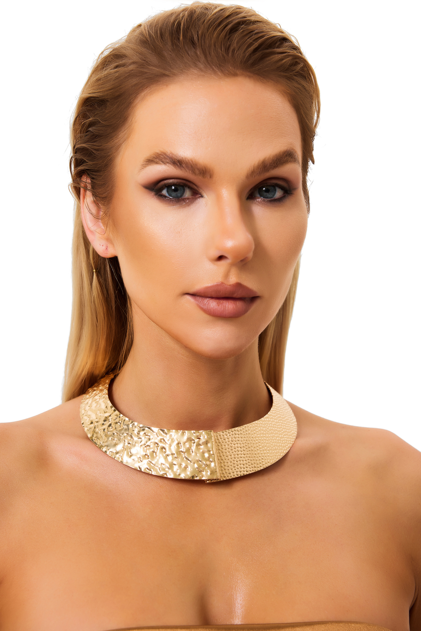 Metal Asymmetrical  Necklace