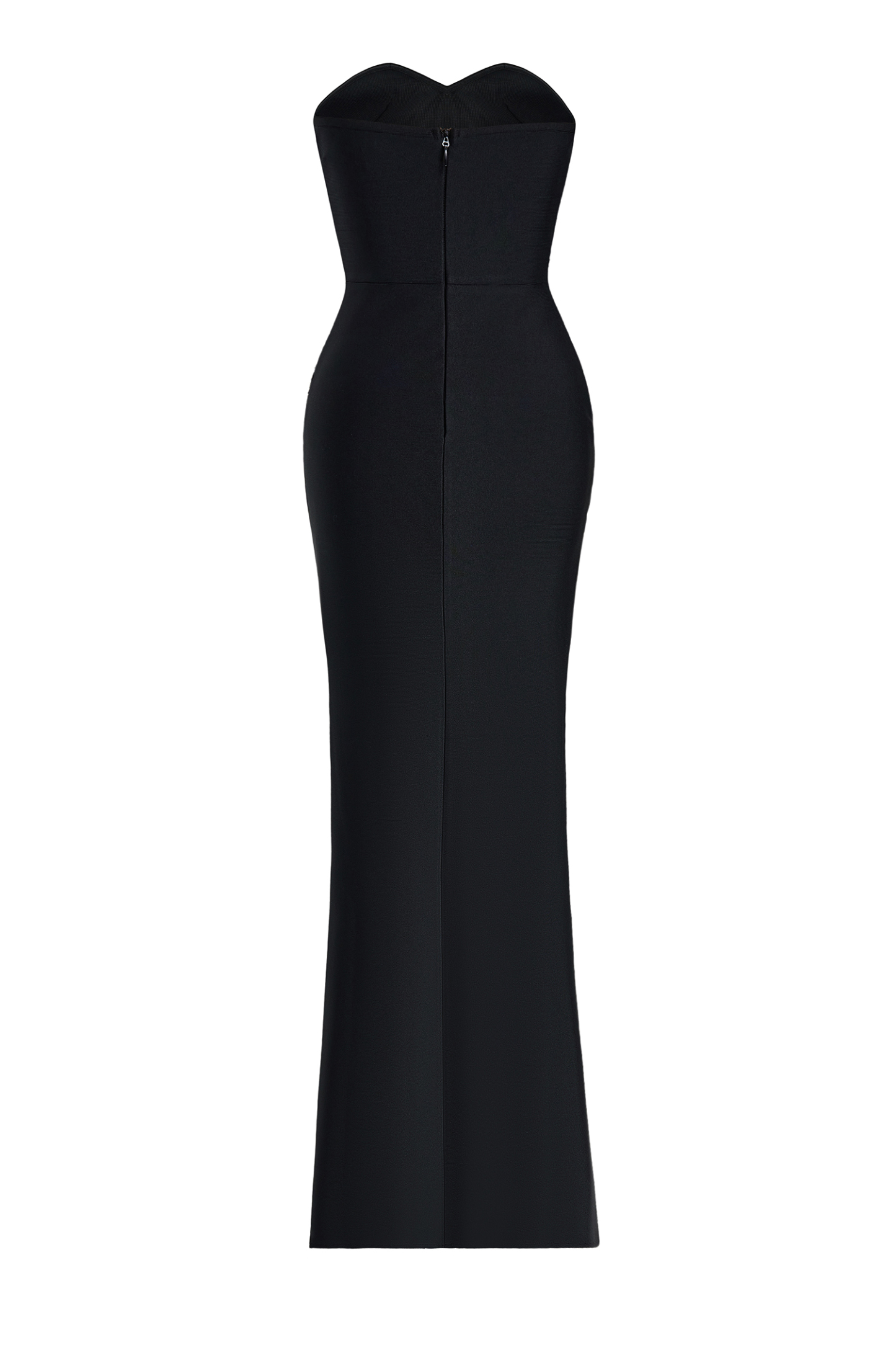 Bandage Rhinestone Off-Shoulder Maxi Dress