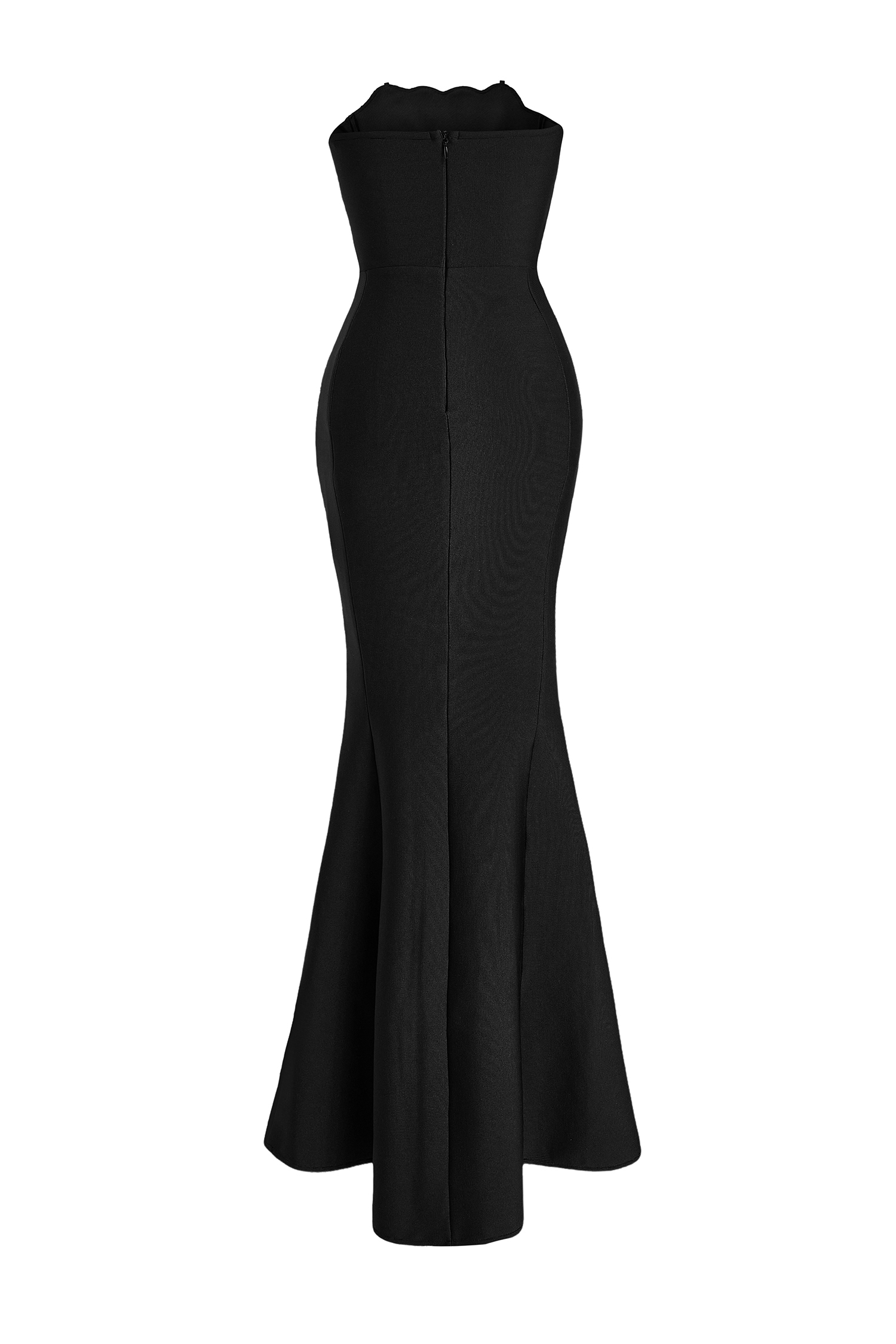 Bandage Off-Shoulder Rhinestone Maxi Dress