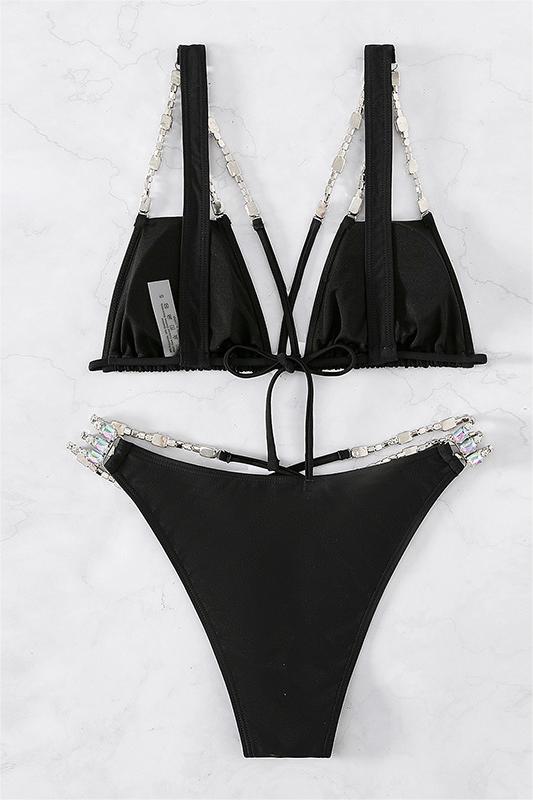 Diamond Bikini Two Piece Set