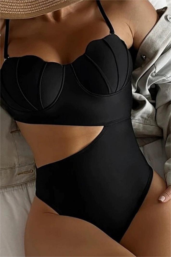 Cut-Out One Piece Swimsuit