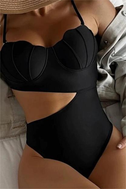 Cut-Out One Piece Swimsuit