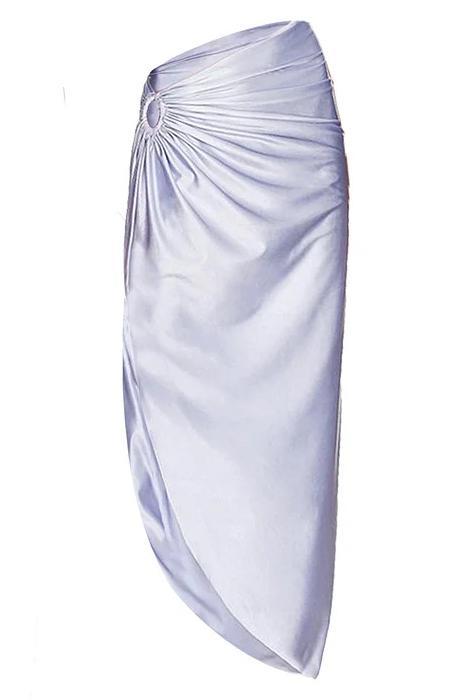 Off-Shoulder Cut-Out Two Piece Swimsuit Set