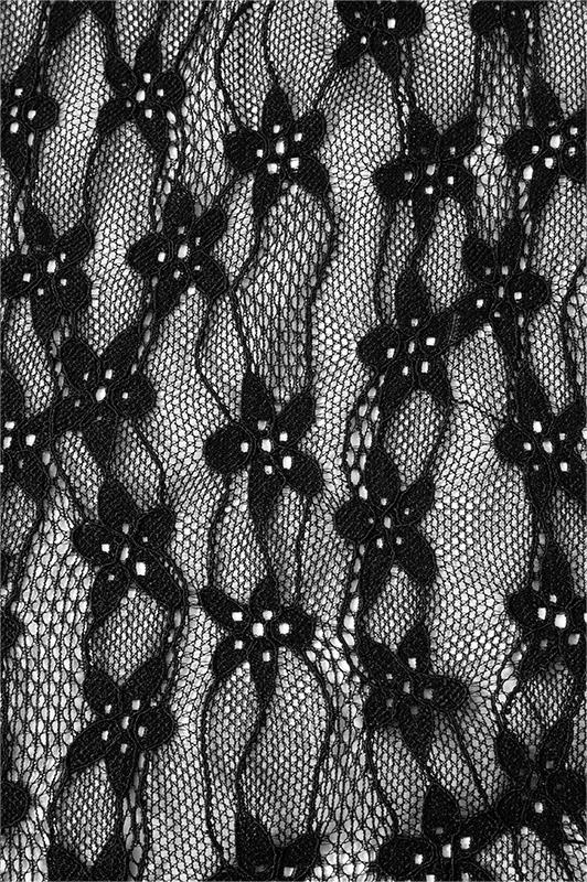 Solid Lace Long Sleeve Fishtial Maxi Dress