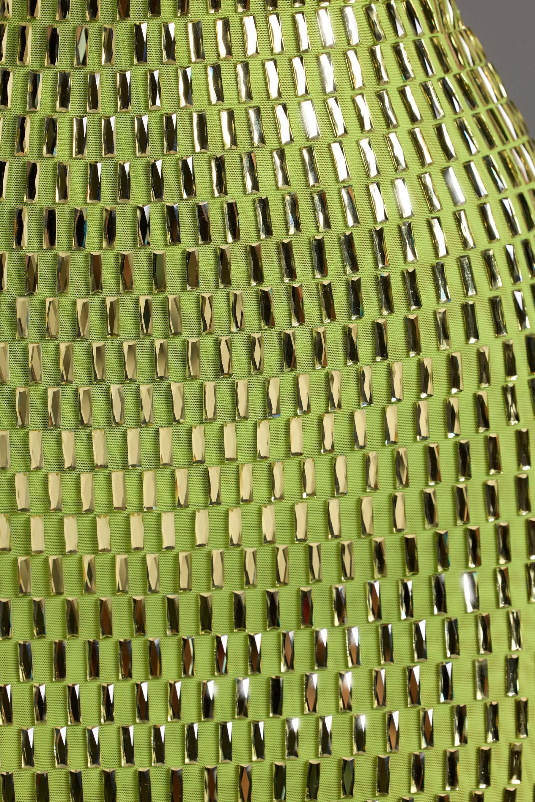 Mesh Rhinestone Strapless Mini Dress