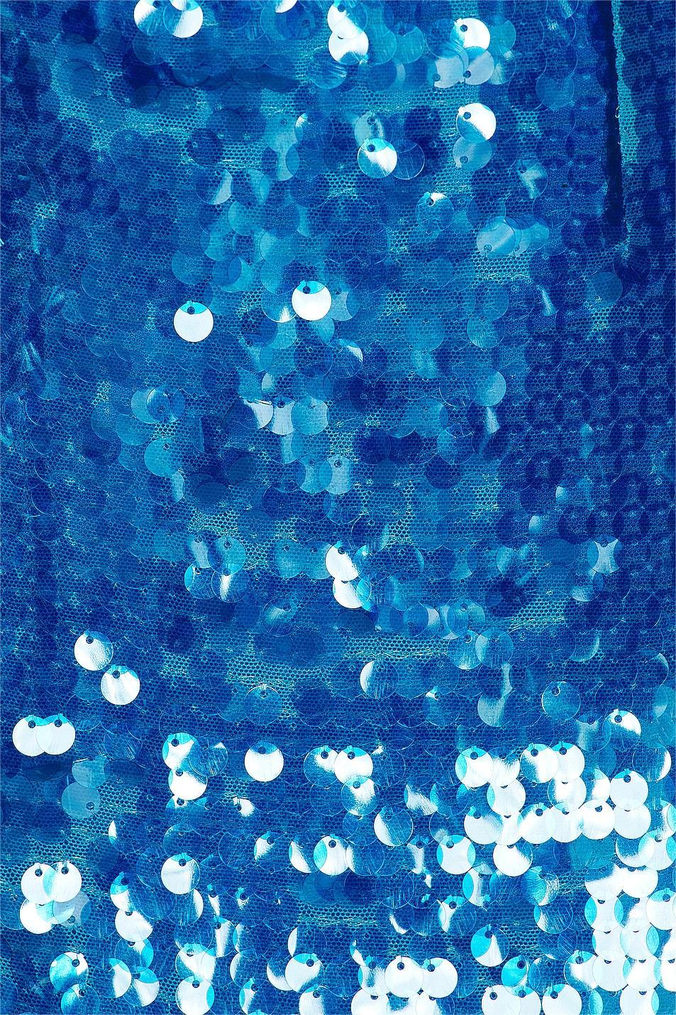 Sequin One Shoulder High Slit Maxi Dress