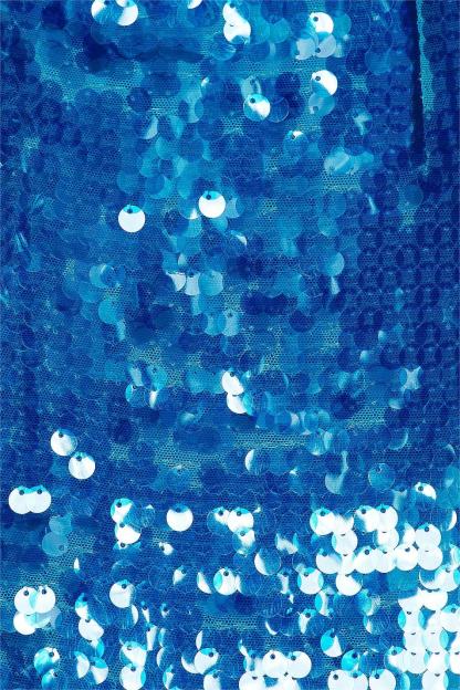 Sequin One Shoulder High Slit Maxi Dress