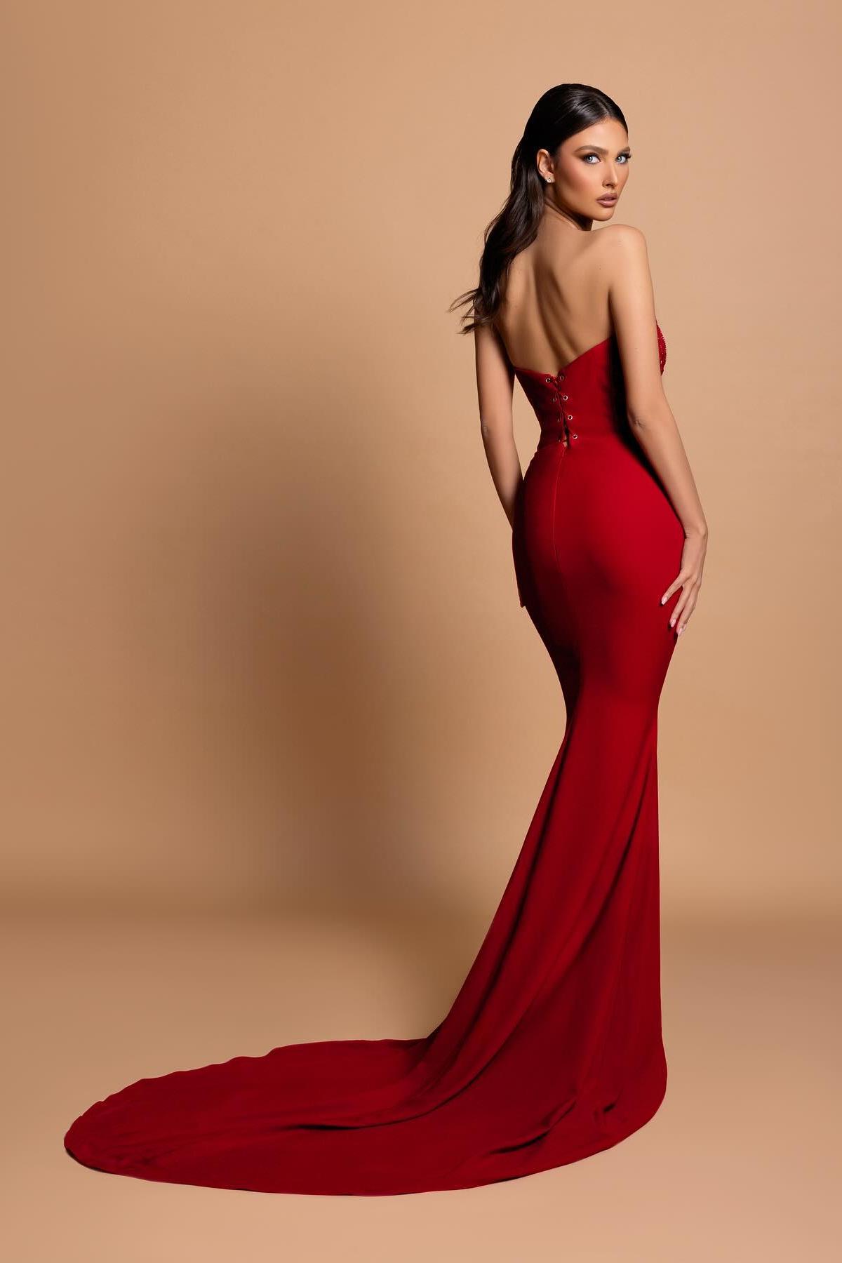 Rhinestone Off Shoulder Sleeveless Maxi Dress