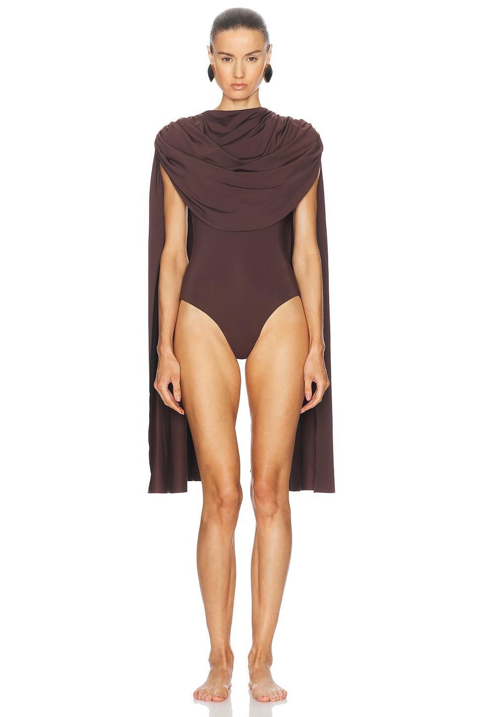 Solid Jersey Cape Sleeve Bodysuit