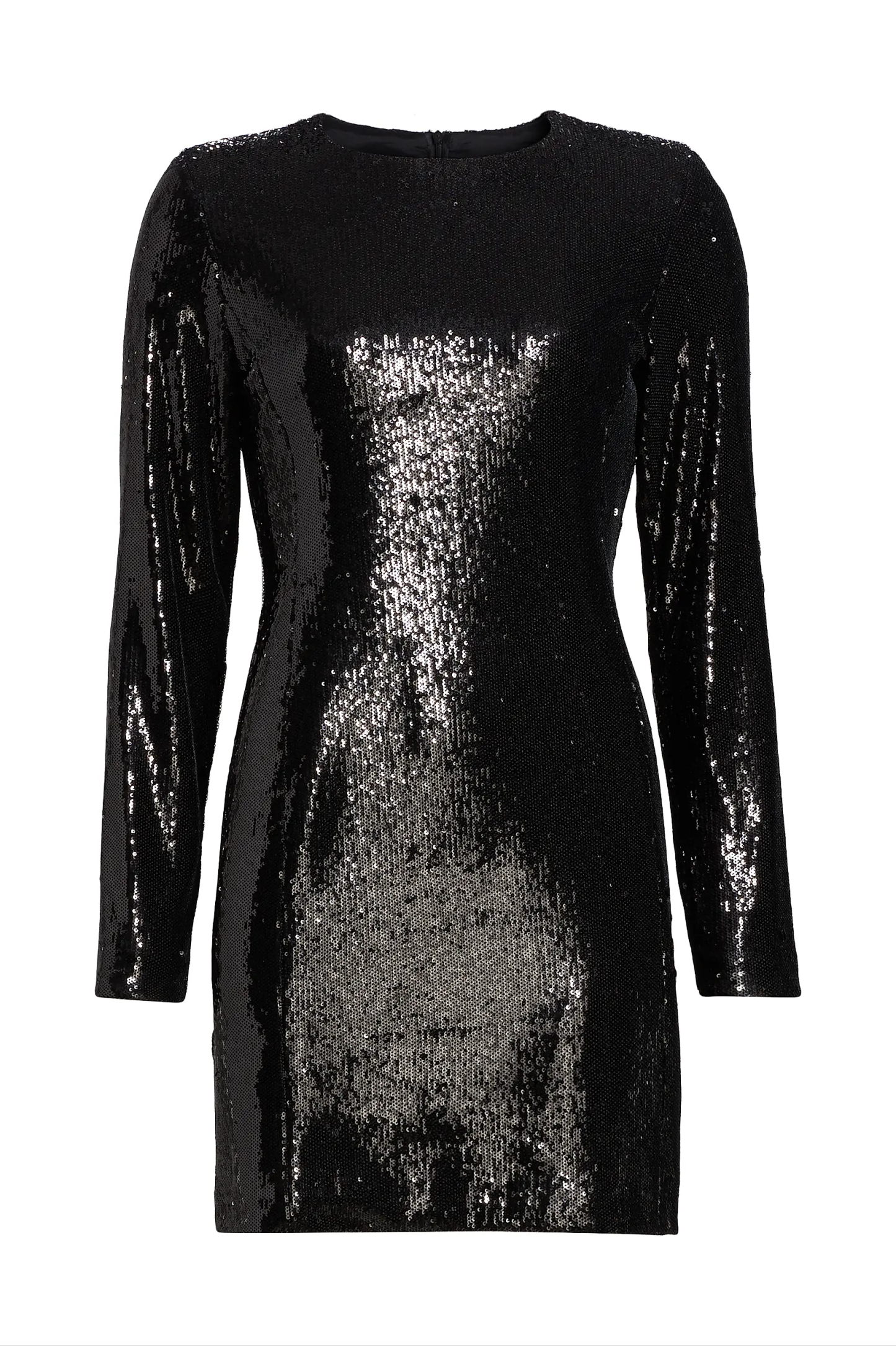 Sequin Long Sleeve Mini Dress