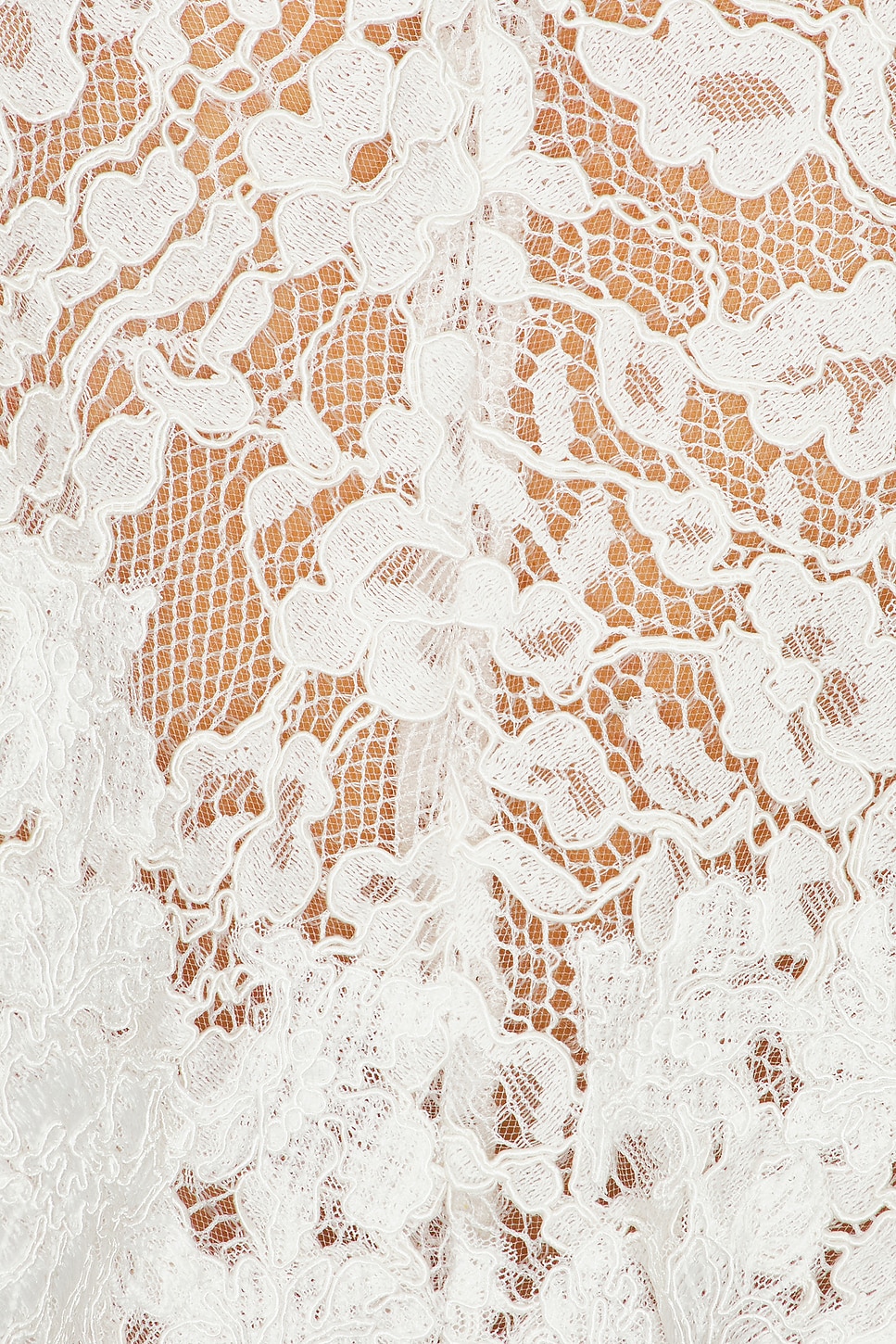 Slip Midi Dress With  Lace Cape