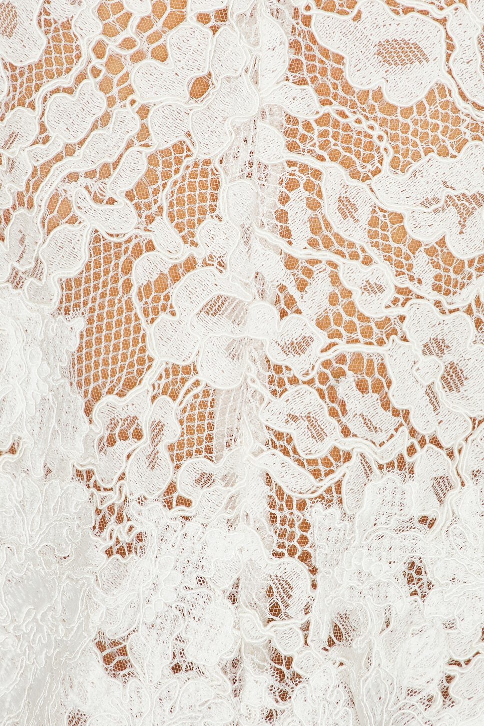 Slip Midi Dress With  Lace Cape