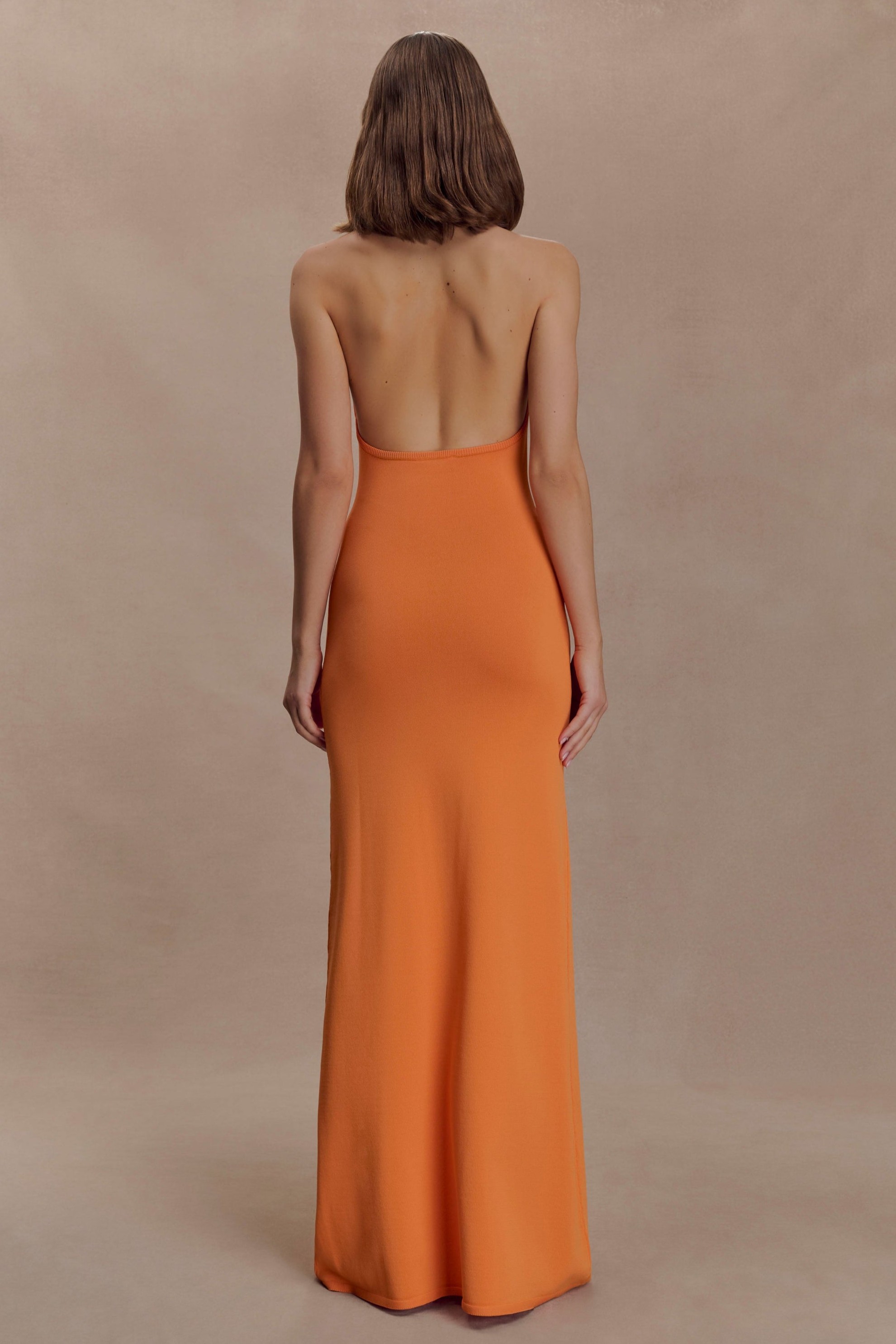 Asymmetrical Neck Sleeveless Gathering Maxi Dress