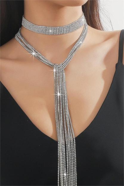 Multi Layered Tassel Necklace