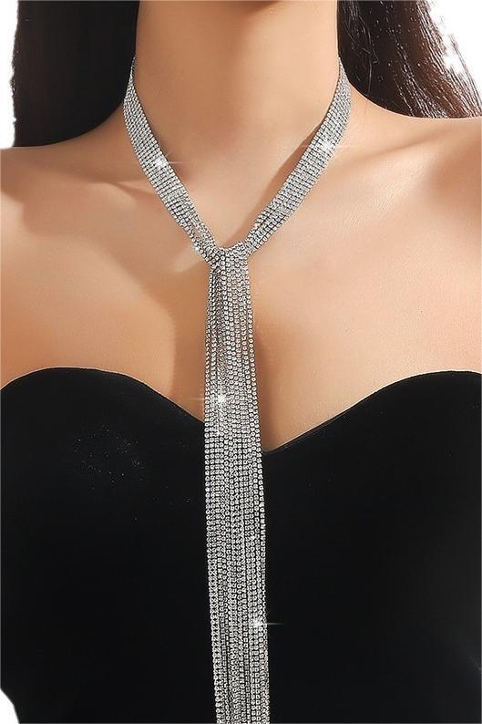 Multi Layered Tassel Necklace