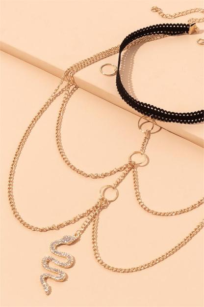 Metal Snake Leg Chain