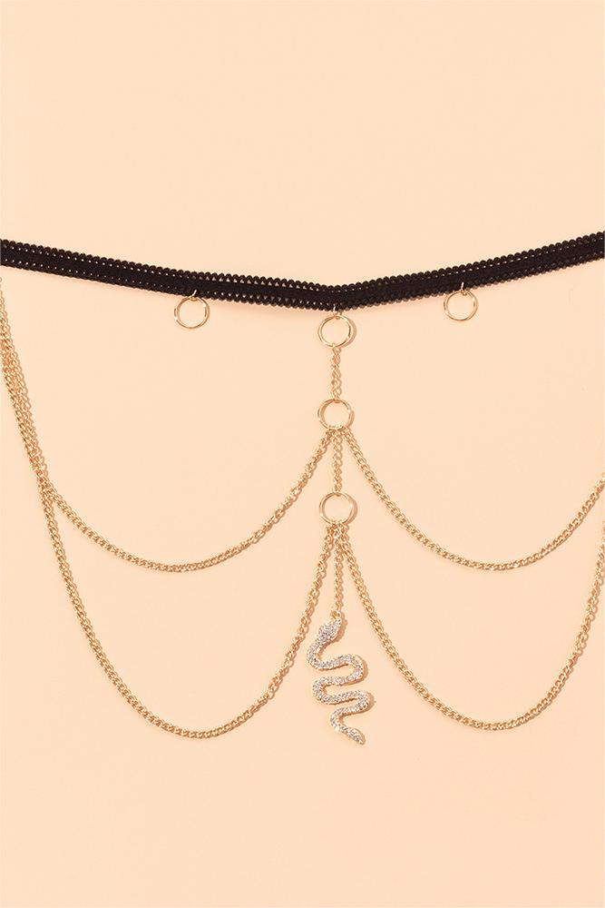 Metal Snake Leg Chain
