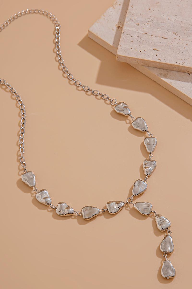 Metal Silver Necklace