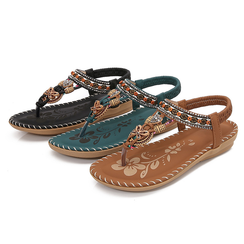 [¡Hoy 60% de descuento! ¡No te lo pierdas!] Sandalias ortopédicas estilo bohemio de moda 2025 ✅ Camina más cómoda