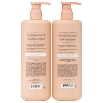 Kristin Ess Extra Gentle Shampoo and Conditioner, 28 fl oz, 2-pack