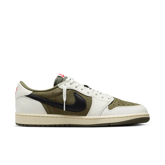 Nithtke Athtir Jorthtdan 1 Low x Travis Scott Reverse Olive