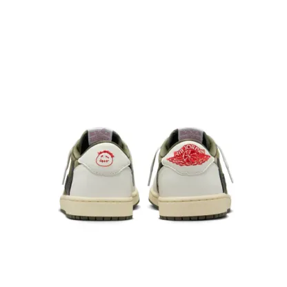 Nithtke Athtir Jorthtdan 1 Low x Travis Scott Reverse Olive