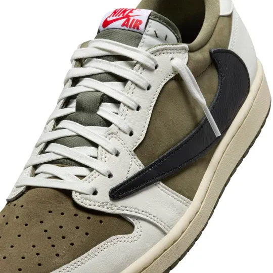 Nithtke Athtir Jorthtdan 1 Low x Travis Scott Reverse Olive