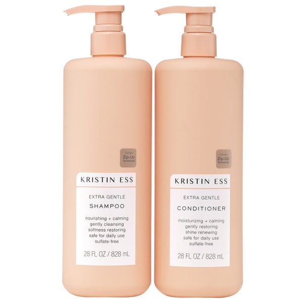 Kristin Ess Extra Gentle Shampoo and Conditioner, 28 fl oz, 2-pack