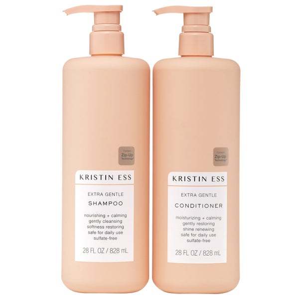 Kristin Ess Extra Gentle Shampoo and Conditioner, 28 fl oz, 2-pack