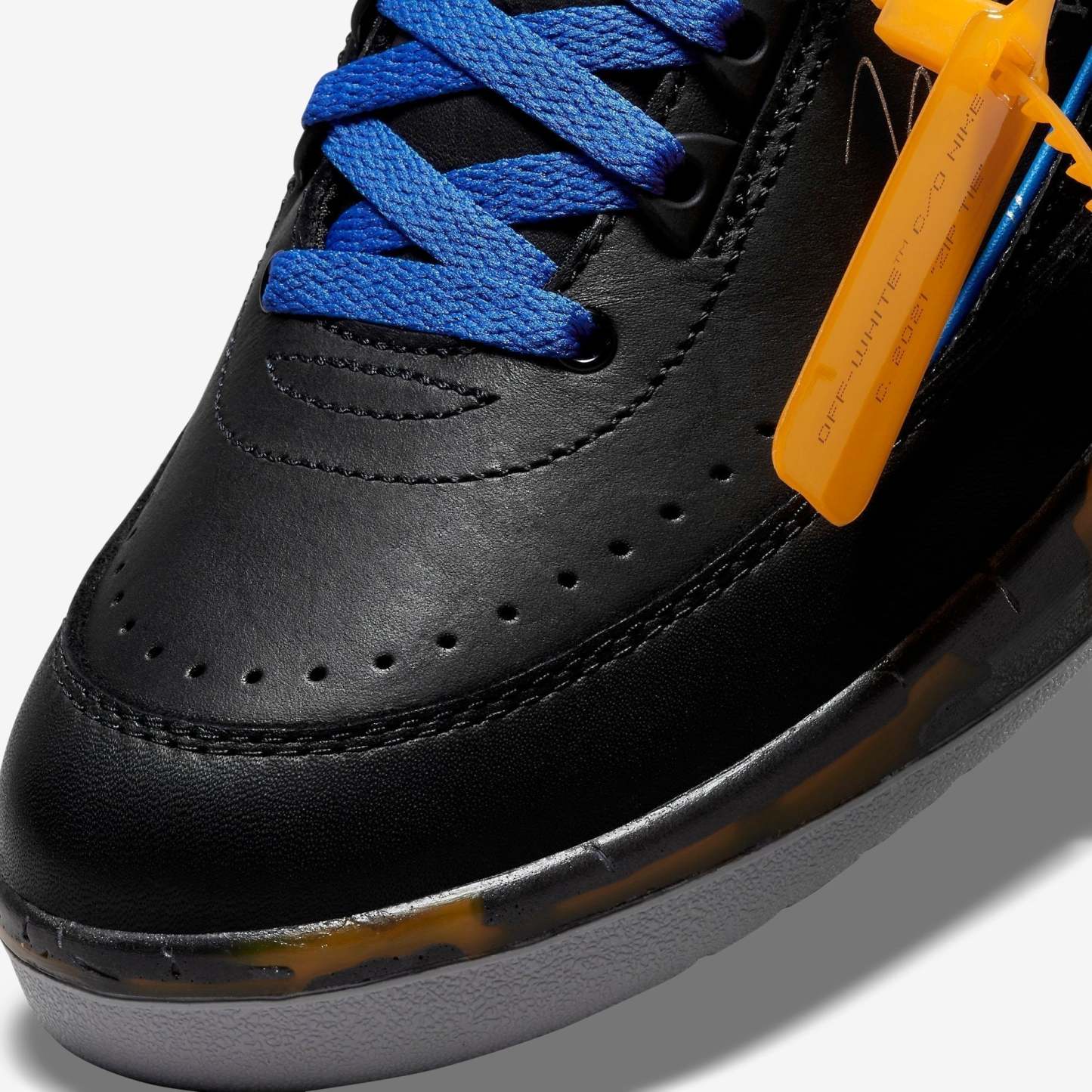 (Men's) Aithtr Jordthtan 2 Retro Low SP x Ofthtf-Whthtite 'Varsity Royal' (2021) DJ4375-004