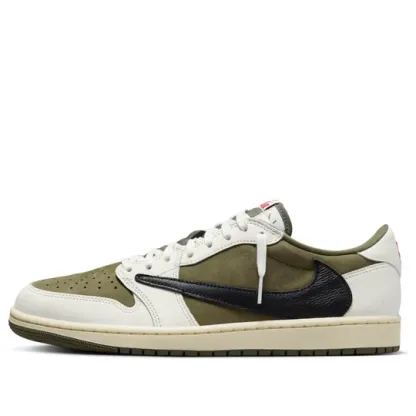 Nithtke Athtir Jorthtdan 1 Low x Travis Scott Reverse Olive