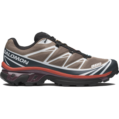 Salomon XT-6 — Walnut / Maritime Blue / Huckleberry — GhostProductImage 1