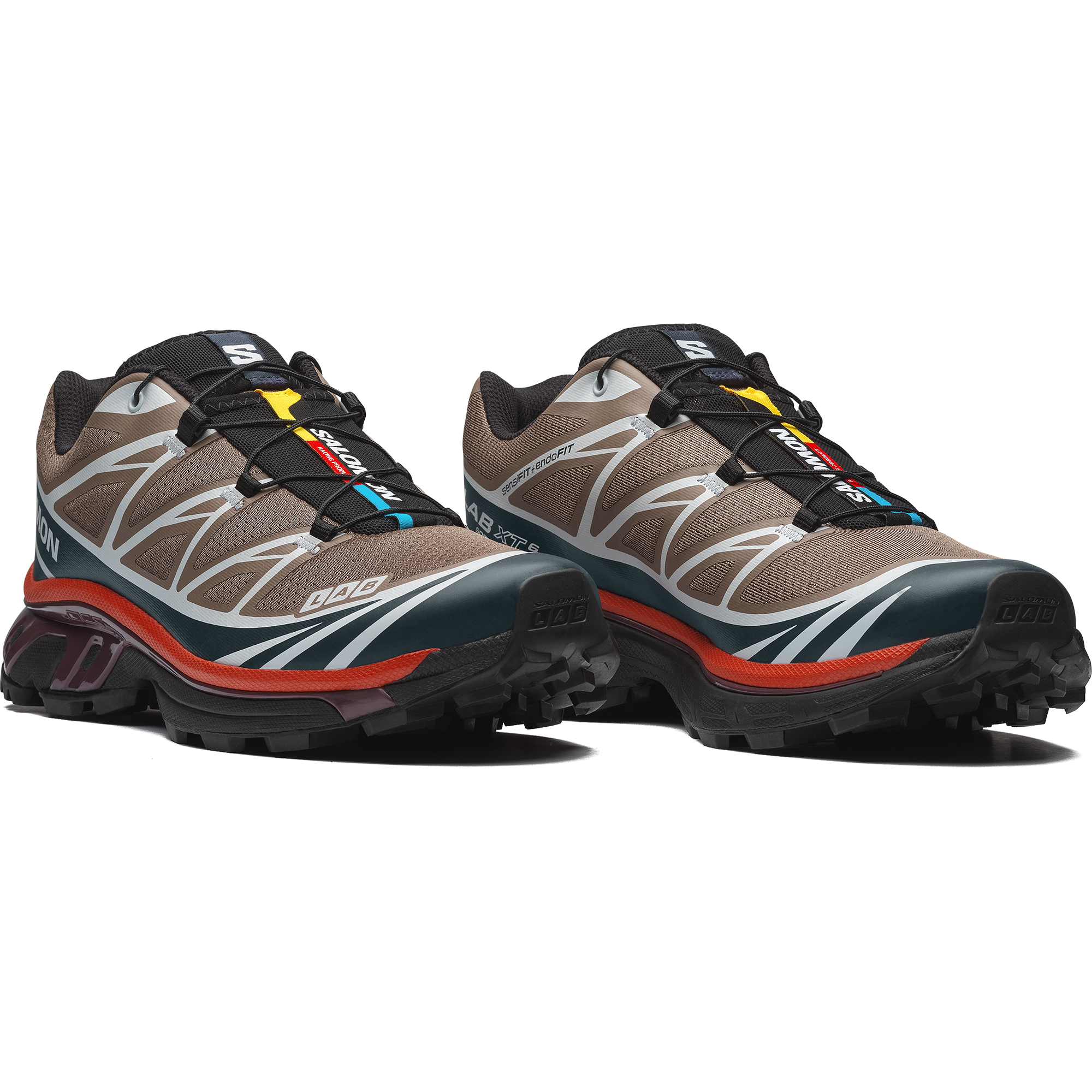 Salomon XT-6 — Walnut / Maritime Blue / Huckleberry — GhostProductImage 3