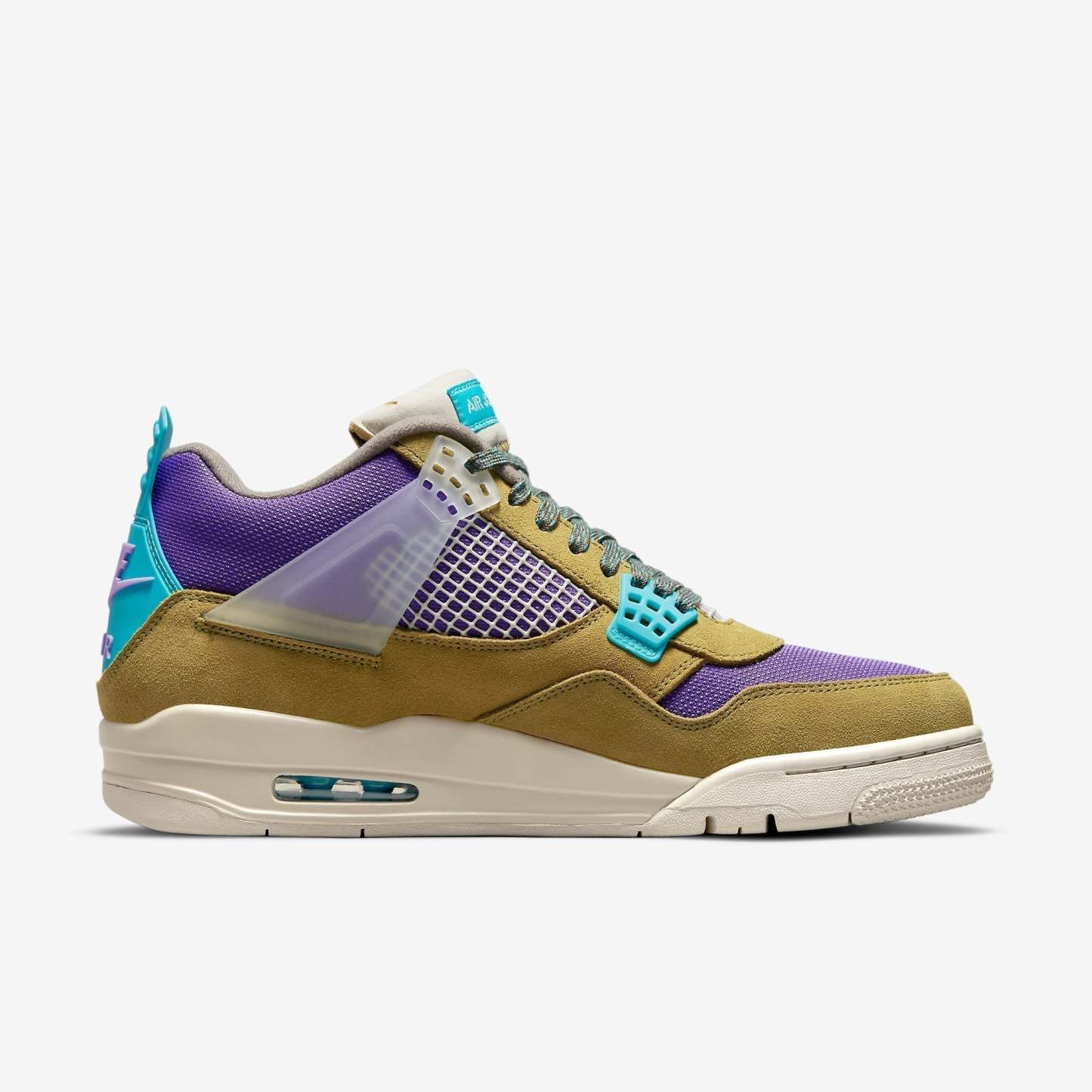 (Men's) Aithtr Jordthtan 4 Retro SP x Union LA 'Desert Moss' (2021) DJ5718-300