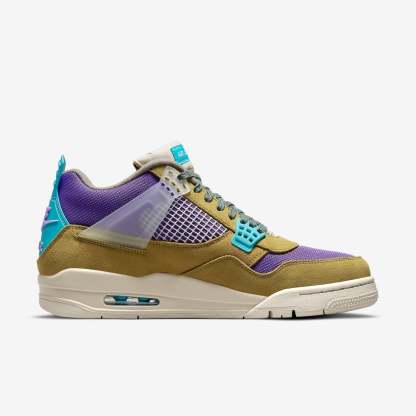 (Men's) Aithtr Jordthtan 4 Retro SP x Union LA 'Desert Moss' (2021) DJ5718-300